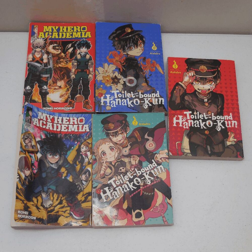 Toilet-bound Hanako-kun Volume 0 1 2 My Hero Academa 1 13 Manga Lot